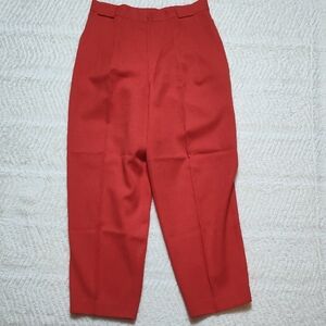 Fundamental Things Women's Vintage Red Pants Size 12 Petite